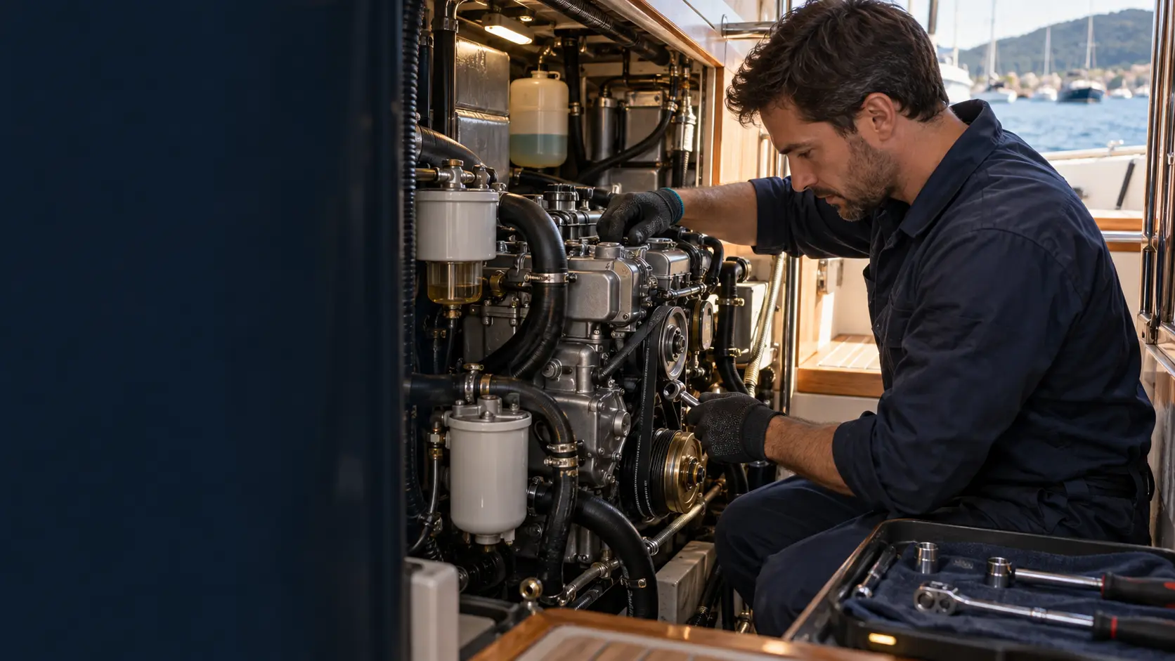 Yanmar 4JH ve 6LY marin motor mekanik bakım ve servis desteği